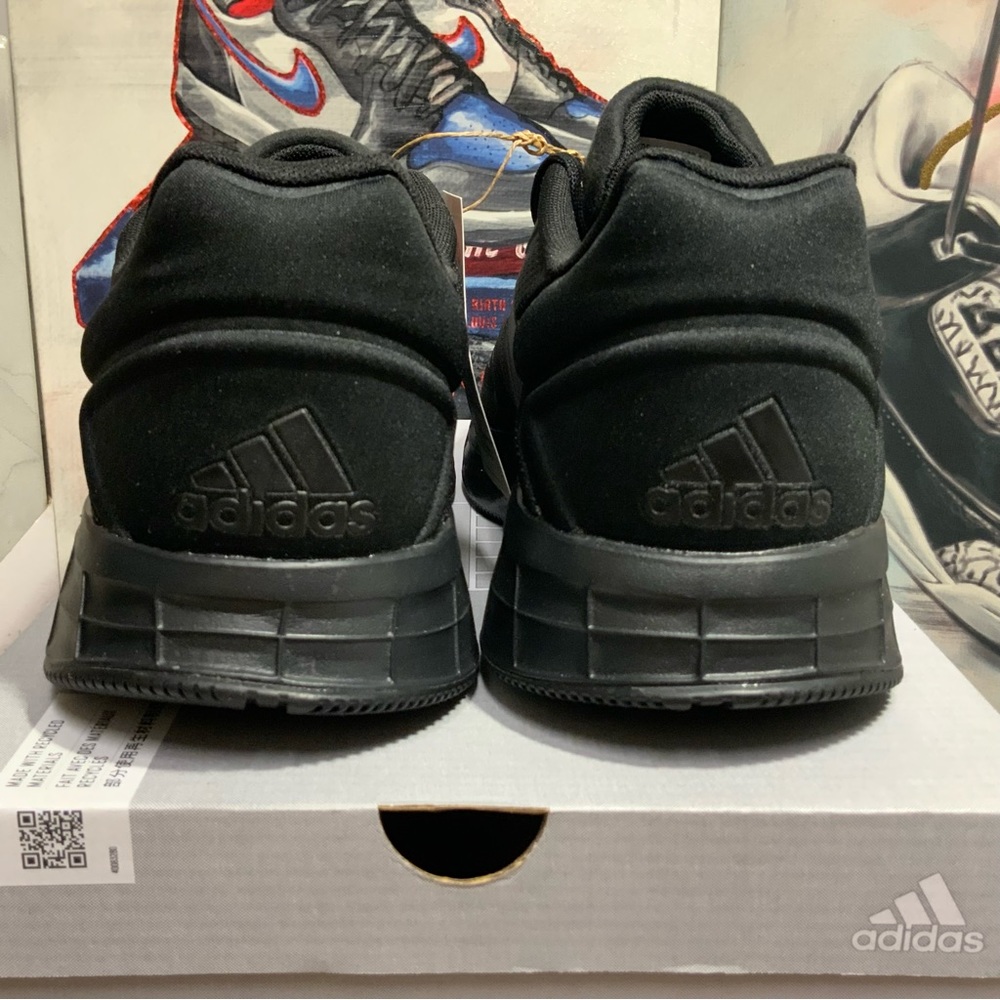 Men Adidas Duramo Athletic/Running Shoes Black GY3856 Size 9 Wide - Picture 5 of 12